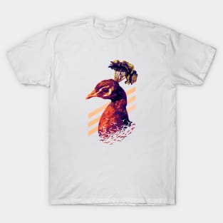 Peacock Sunset T-Shirt